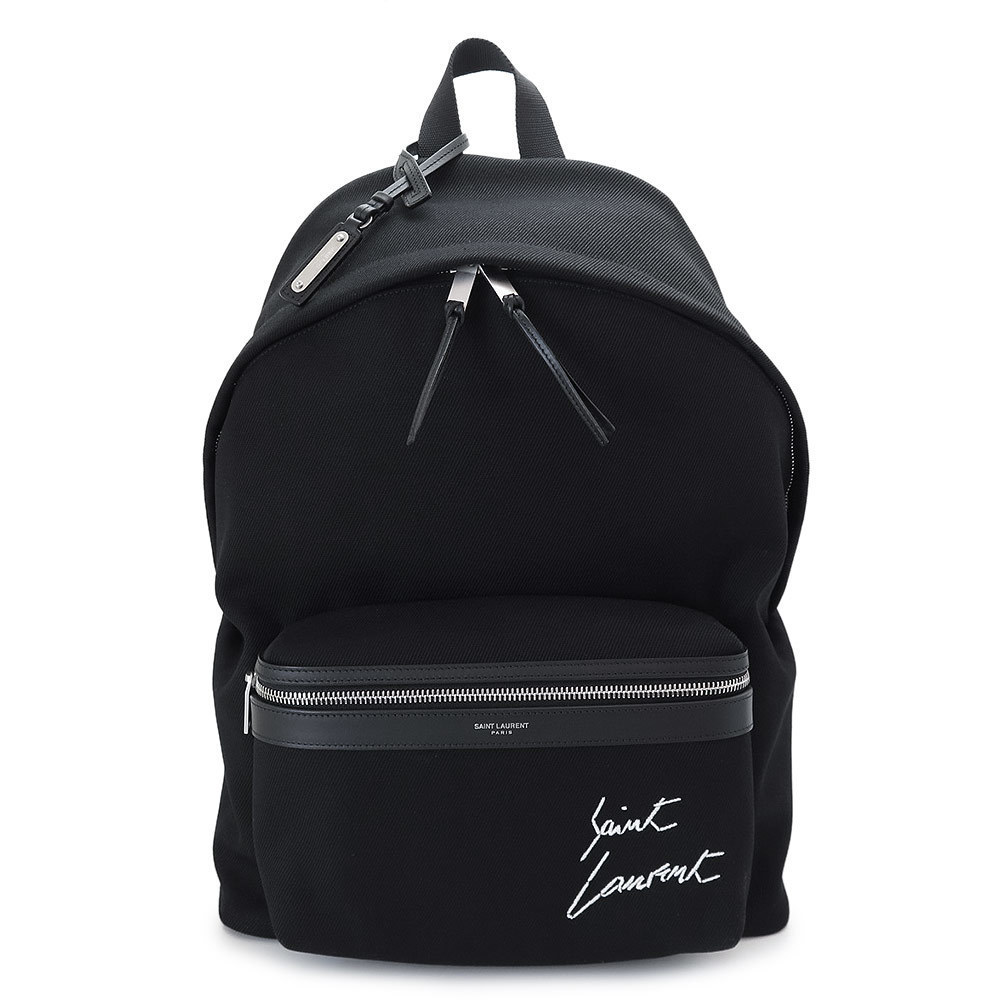 Saint Laurent Backpack City Rucksack Black